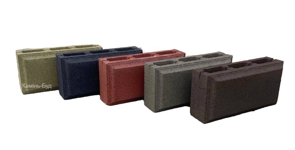 Блок стіновий з фаскою вузький